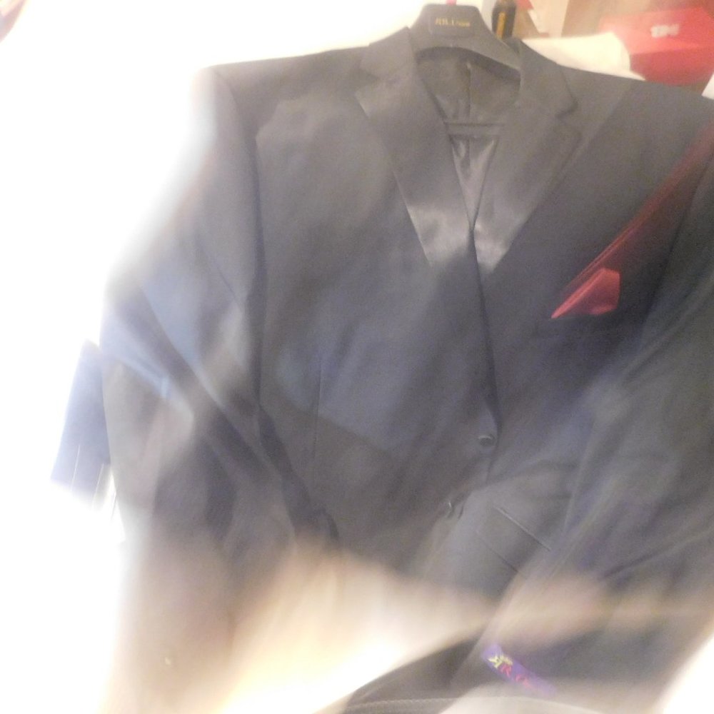 MEN'S DARK COLORED TUXEDO COAT